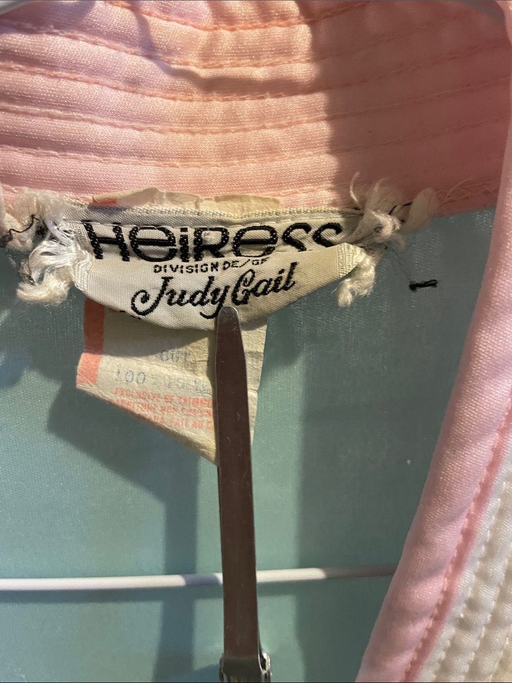 Heiress by Judy Gail Pink Satin Robe